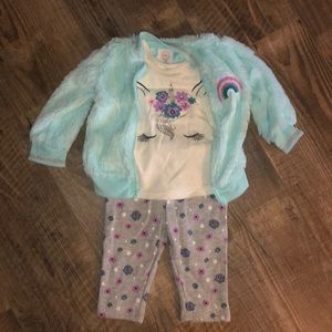 Unicorn outfit FUZZY JACKET 🦄